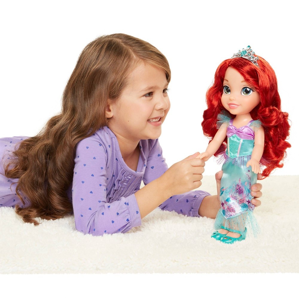 slide 4 of 6, Disney Princess Ariel Toddler Doll, 1 ct