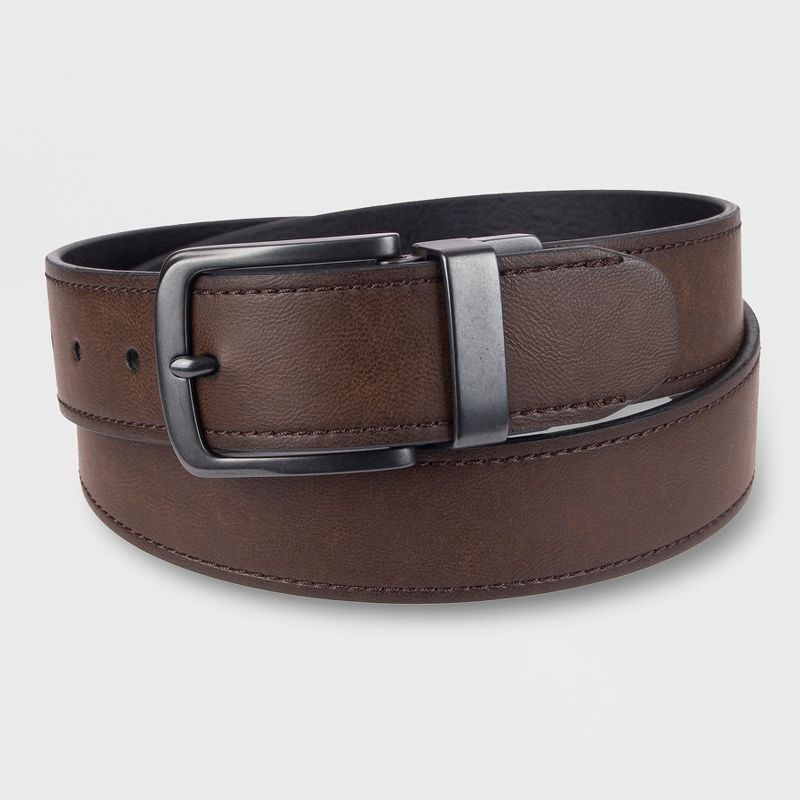 slide 1 of 1, DENIZEN from Levi's DENIZEN® from Levi's® Men's Reversible Edge with Stitch Belt - Brown XL, 1 ct