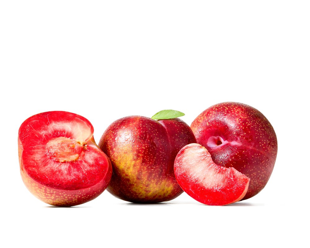 slide 1 of 2, Fresh Red Plum - Each, per lb