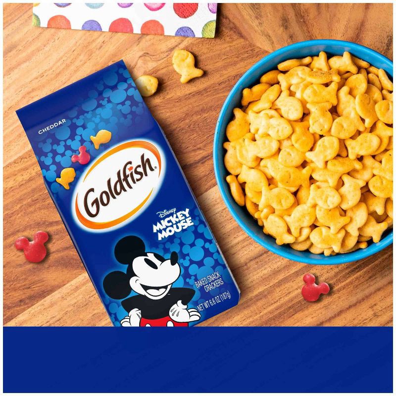 slide 4 of 12, Pepperidge Farm Goldfish Special Edition Disney Mickey Mouse Cheddar Crackers - 6.6oz, 6.6 oz