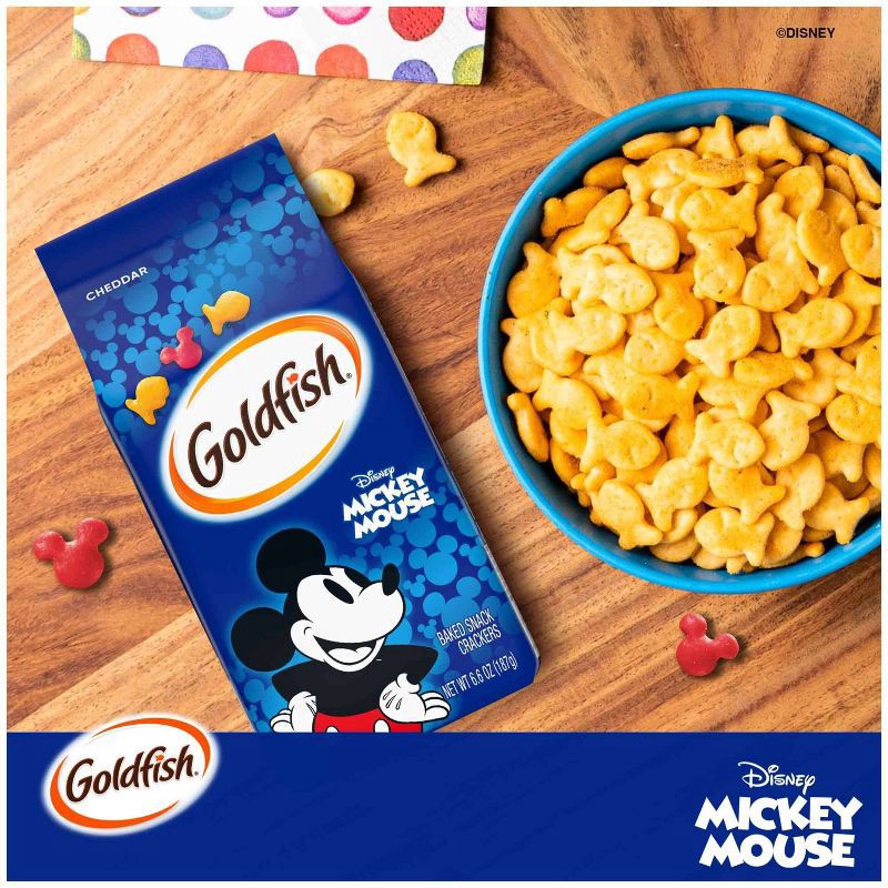 slide 9 of 12, Pepperidge Farm Goldfish Special Edition Disney Mickey Mouse Cheddar Crackers - 6.6oz, 6.6 oz