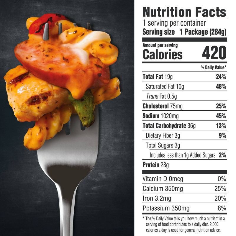 slide 6 of 11, Devour Frozen Cajun Style Alfredo with Sausage and Chicken - 10oz, 10 oz