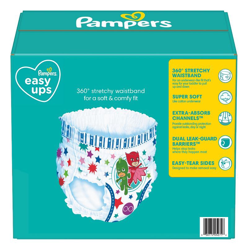 slide 2 of 10, Pampers Easy Ups Boys' Training Underwear Enormous Pack - Size 4T-5T - 100ct, 100 ct