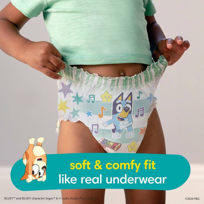 slide 2 of 15, Pampers Easy Ups Bluey Training Underwear - Size 4T-5T - 100ct, 100 ct