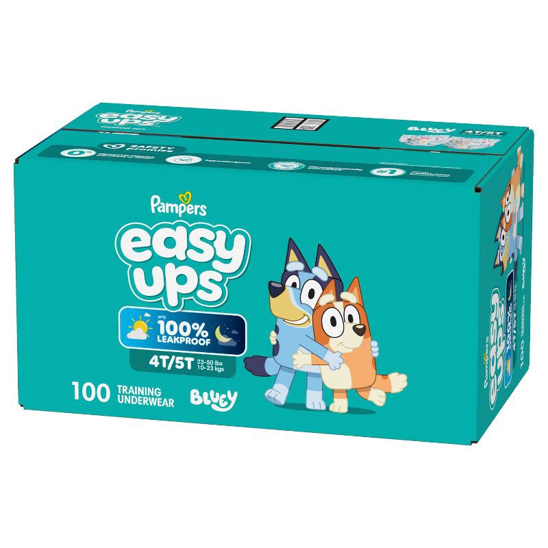 slide 16 of 16, Pampers Easy Ups Bluey Training Underwear - Size 4T-5T - 100ct, 100 ct
