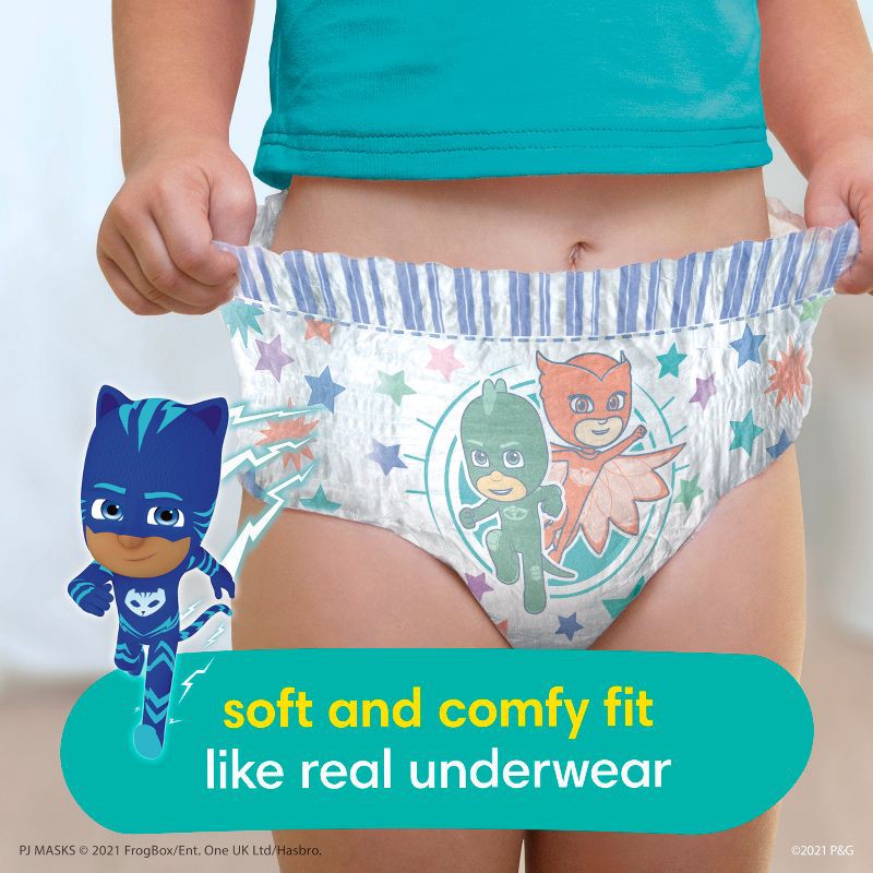 slide 3 of 12, Pampers Easy Ups Boys PJ Masks Training Underwear Enormous Pack - 3T-4T - 116ct, 116 ct