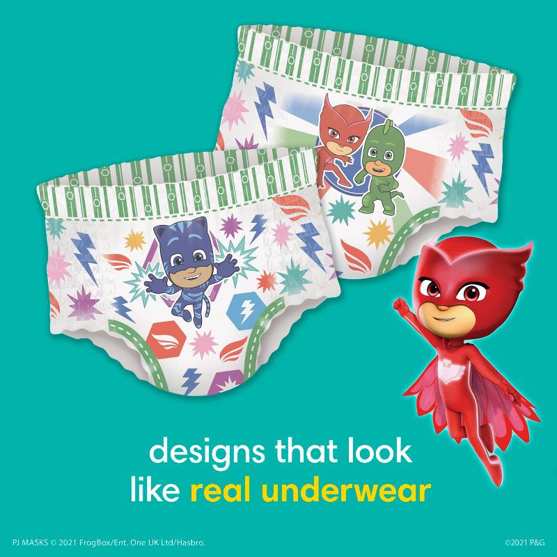 slide 9 of 12, Pampers Easy Ups Boys PJ Masks Training Underwear Enormous Pack - 3T-4T - 116ct, 116 ct