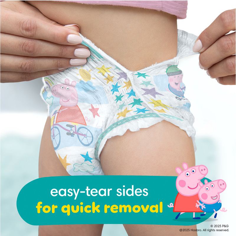 slide 6 of 14, Pampers Easy Ups Girls' Disposable Training Underwear - 4T-5T - 100ct, 100 ct