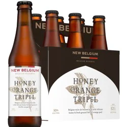 New Belgium Honey Orange Trippel Beer - 6pk/12 fl oz Bottles