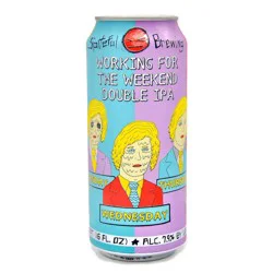 Spiteful Brewing Spiteful Working for the Weekend Double IPA Beer - 4pk/16 fl oz Cans