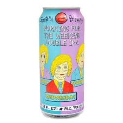 Spiteful Brewing Spiteful Working for the Weekend Double IPA Beer - 4pk/16 fl oz Cans