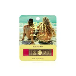 Sun Bum Watermelon Lip Balm - SPF 30 - 0.15oz: Paraben-Free, Vegan, Moisturizing, Travel Size