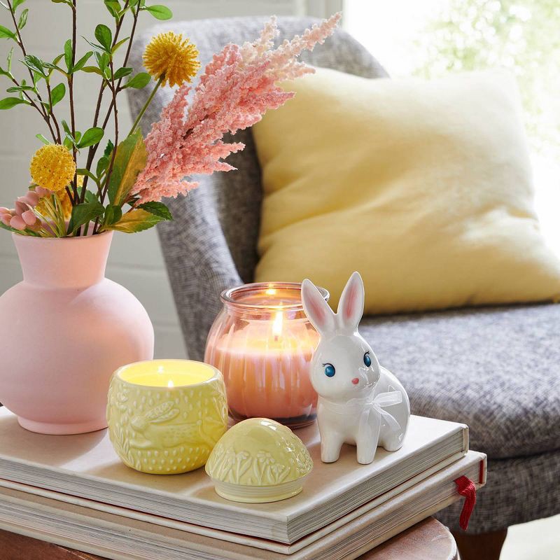 slide 5 of 5, Woodland Tall Carved Wood Table Brown - Threshold™, 1 ct