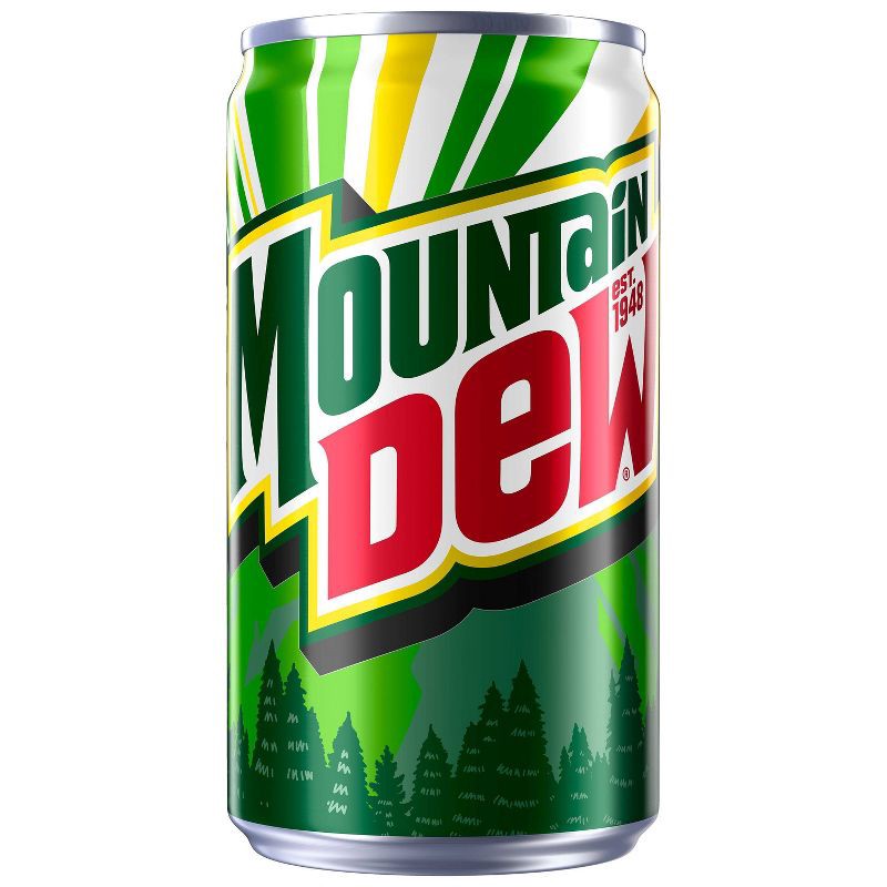 slide 9 of 9, Mtn Dew Mountain Dew - 10pk/7.5 fl oz Mini Cans, 10 ct; 7.5 fl oz