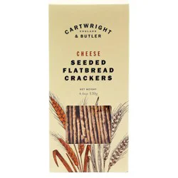 Cartwright & Butler Cheese Seeded Flatbread Crackers