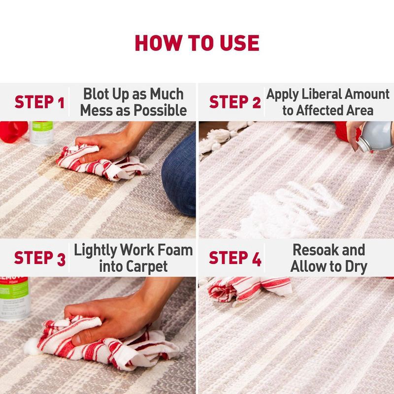 slide 5 of 9, Nature's Miracle Dog Stain and Odor Remover Foam 17.5oz, 17.5 oz