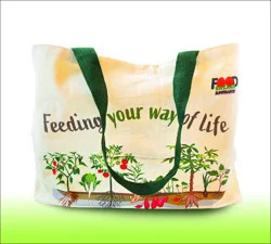 Bogopa Garden Cotton Tote Bag