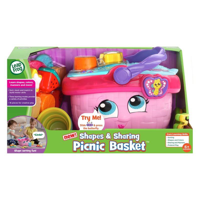 slide 6 of 6, LeapFrog Shapes and Sharing Picnic Basket, 1 ct