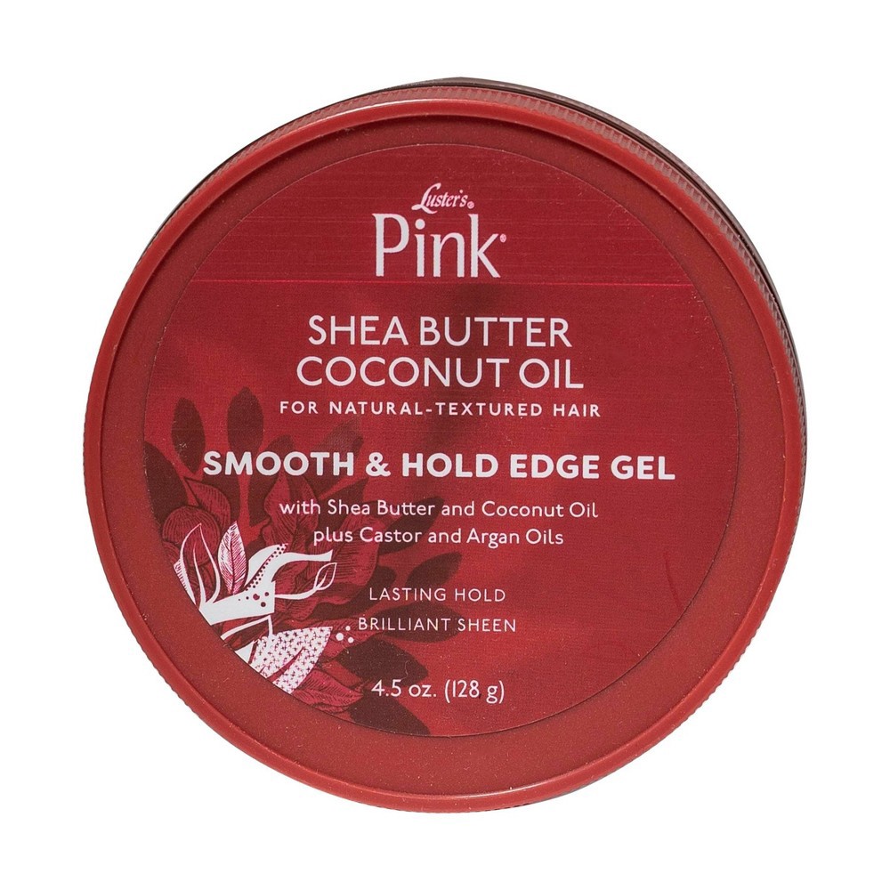 Luster's Pink Shea Butter Coconut Oil Smooth & Hold Edge Gel 4.5 oz Shipt
