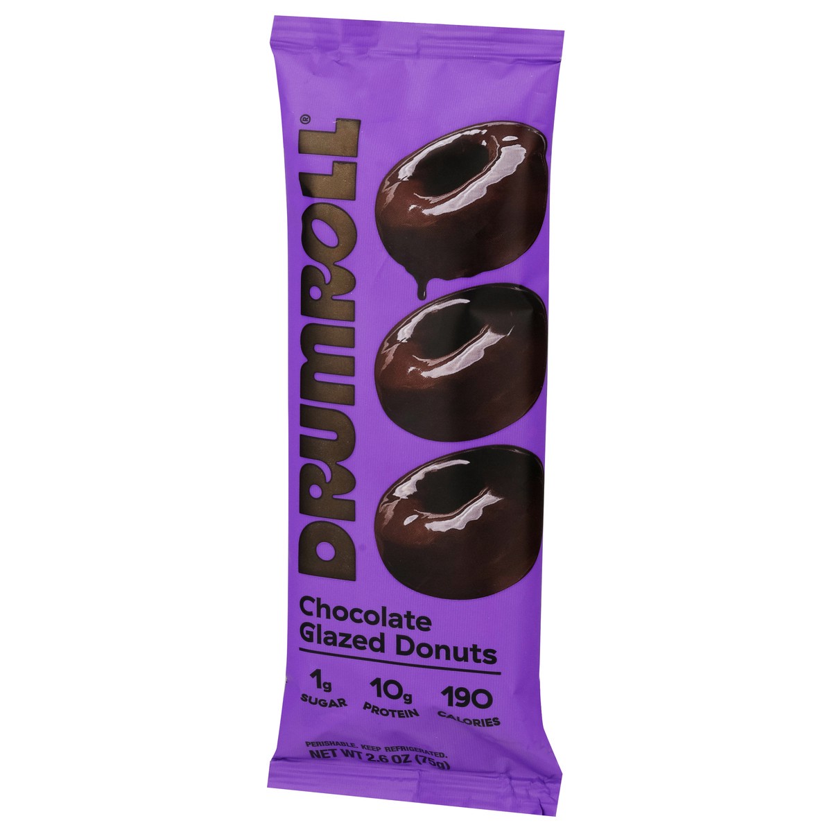 slide 5 of 9, Drumroll Chocolate Mini Donuts, 2.6 oz