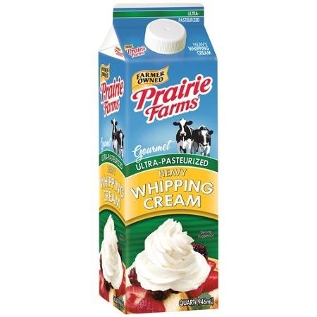 slide 1 of 1, Prairie Farms 40% Whipping Cream, 32 oz
