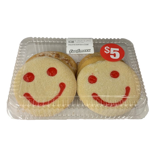 slide 1 of 1, Galletas Surtido, 6 Count, 19 oz