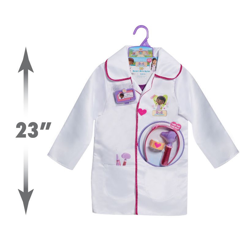 slide 4 of 4, Just Play Doc McStuffins Doctor's Dress Up Set - White, 1 ct