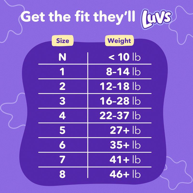 slide 9 of 12, Luvs Pro Level Leak Protection Diapers Giant Pack - Size 4 - 144ct, 4 pk; 144 ct
