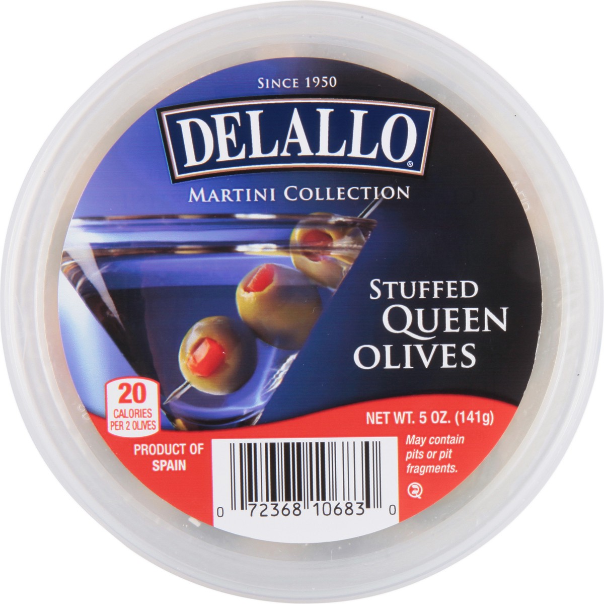 slide 1 of 12, DeLallo Stuffed Queen Olives 5 oz, 1 ct