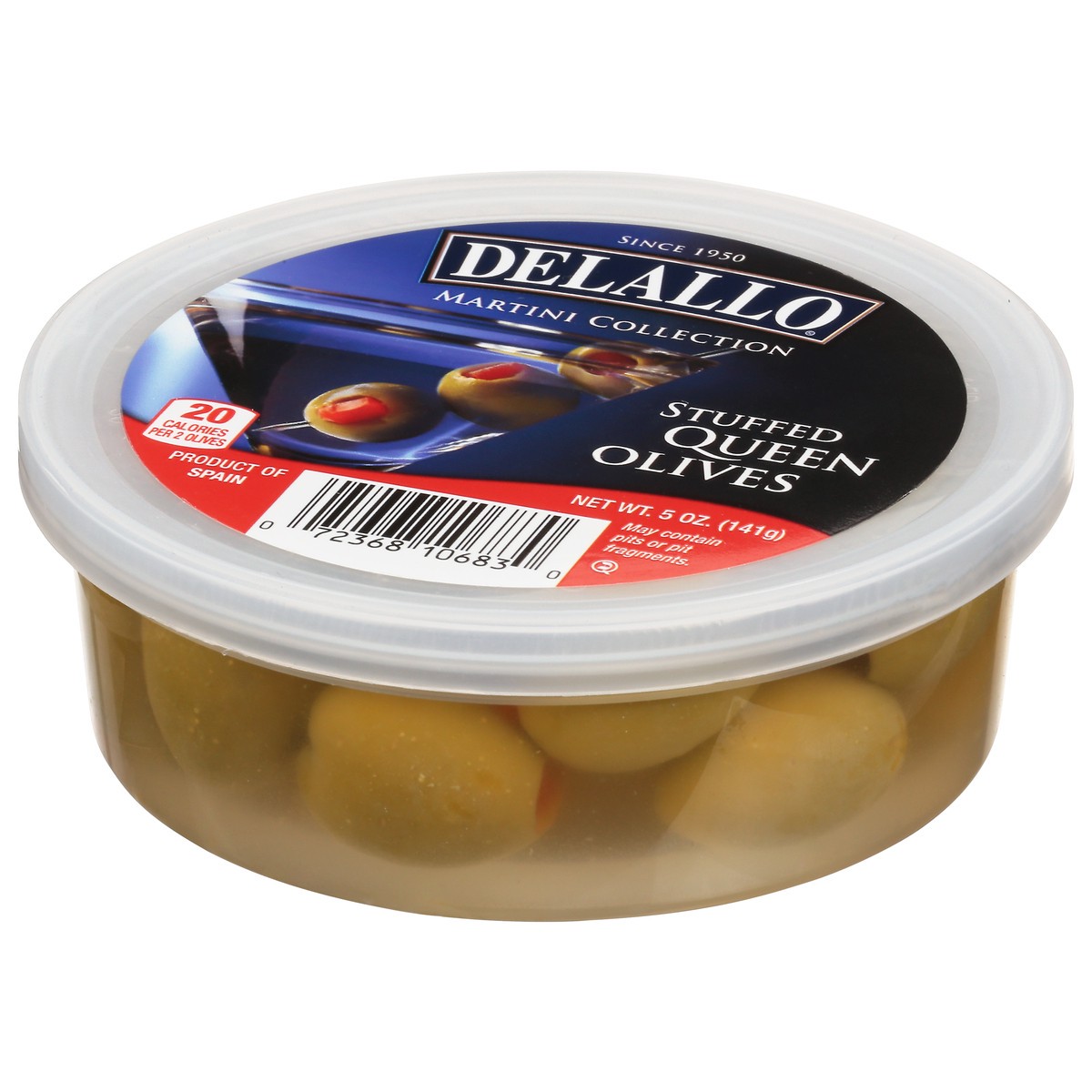 slide 11 of 12, DeLallo Stuffed Queen Olives 5 oz, 1 ct