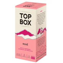 Top Box Rosé Wine, 3 Liter Box