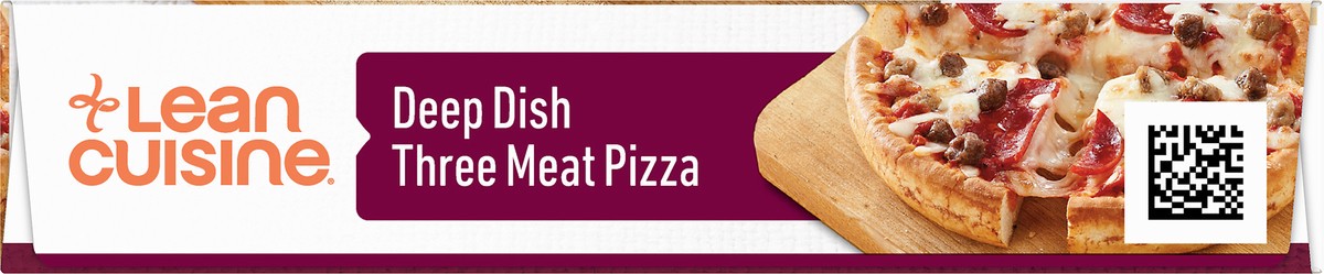 slide 8 of 10, Lean Cuisine Deep Dish Three Meat Frozen Pizza, 6.5 oz