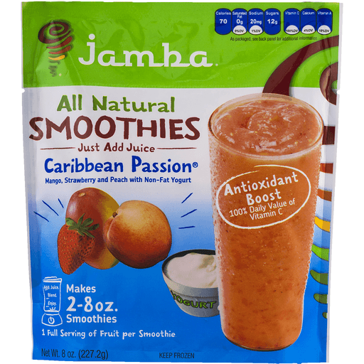 Jamba All Natural Smoothies Caribbean Passion 8 oz Shipt