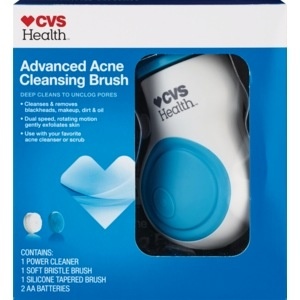 slide 1 of 1, CVS Health Advanced Acne Cleansing Brush, 1 ct