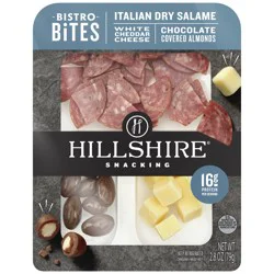Hillshire Farm Hillshire Snacking Bistro Bites Italian Dry Salame and Cheese, Single Serve