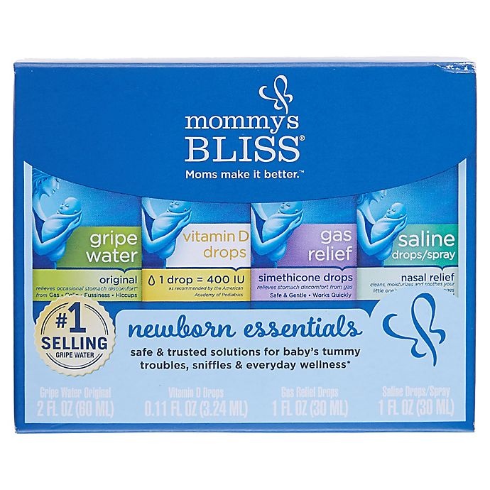 slide 1 of 2, Mommy's Bliss Newborn Essentials Gift Set, 4 ct