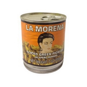slide 1 of 2, La Morena Sliced Green Pickled Whole Jalapenos, 7 oz