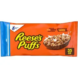 Reese's Puffs Breakfast Cereal Bag - 35oz - General Mills