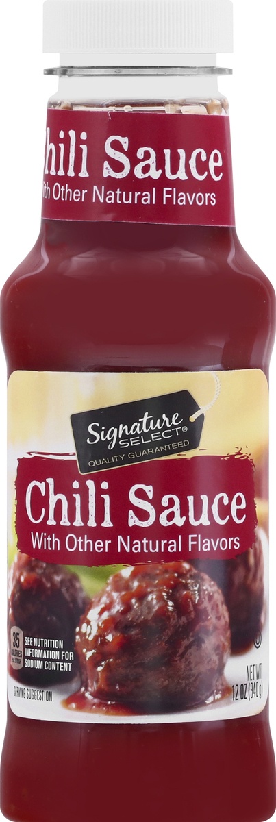 slide 6 of 9, Signature Select Chili Sauce 12 oz,