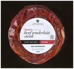 Lunds & Byerlys Signature Seasoned Beef Tenderloin Steak 8 oz
