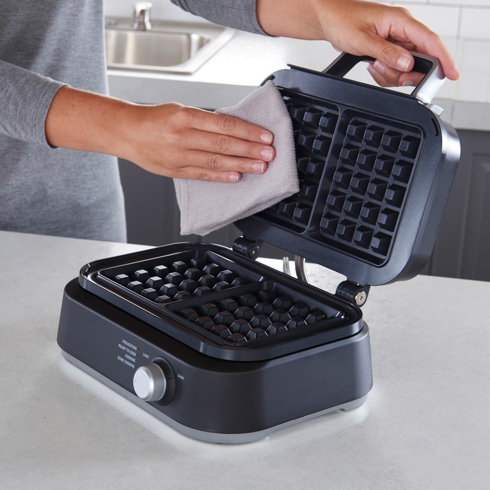 Calphalon Precision Control Waffle Maker Matte Black 1 ct Shipt