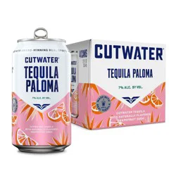 Cutwater Spirits Cutwater Grapefruit Tequila Paloma Cocktail - 4pk/355ml Cans