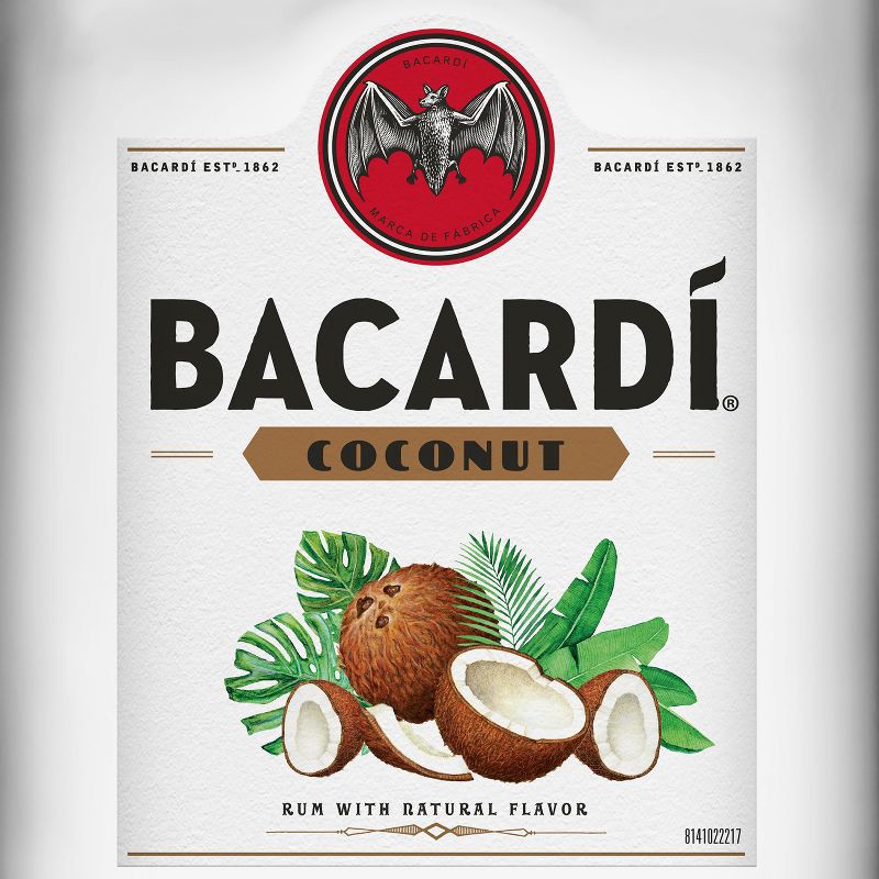 slide 5 of 7, Bacardi Coconut Rum - 375ml Bottle, 375 ml