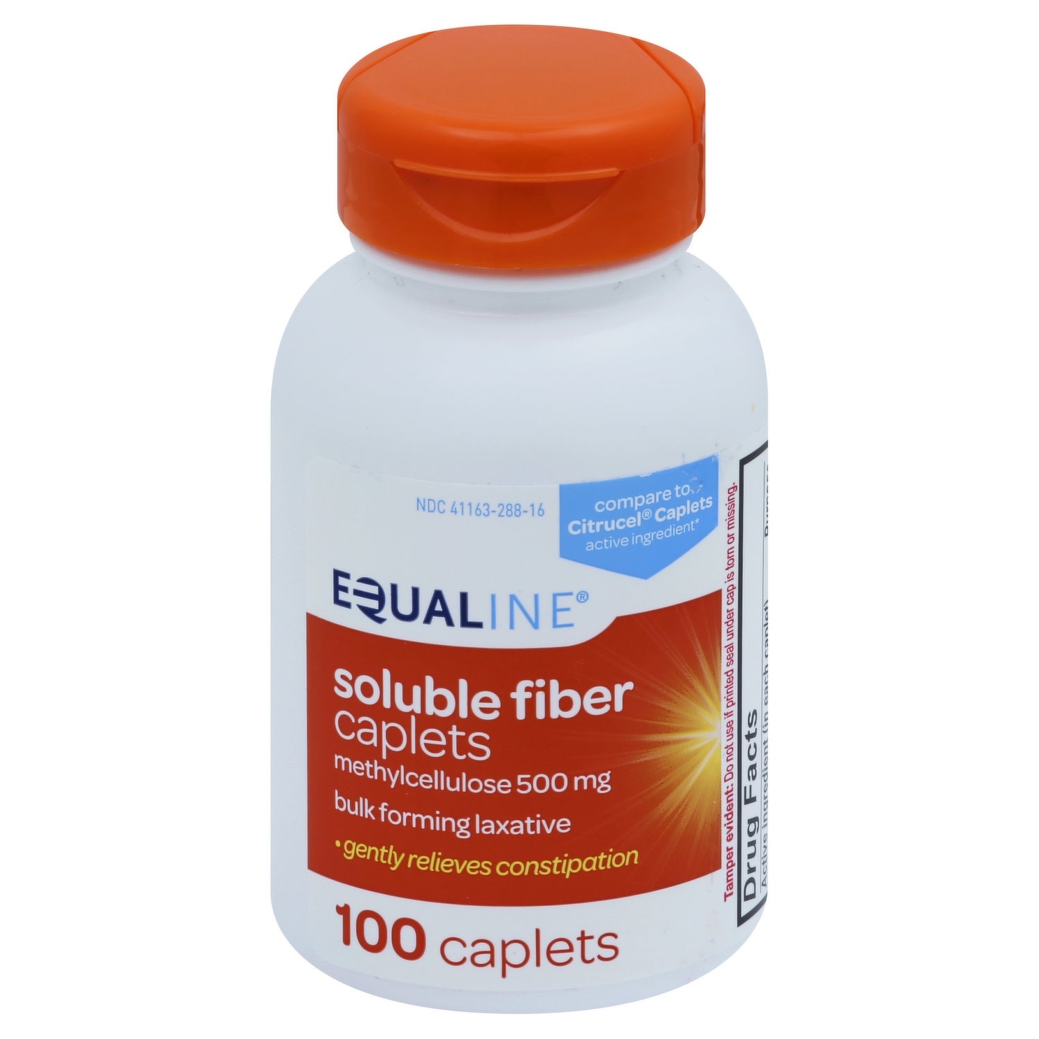 slide 1 of 1, Equaline Fiber Caplet, 100 ct