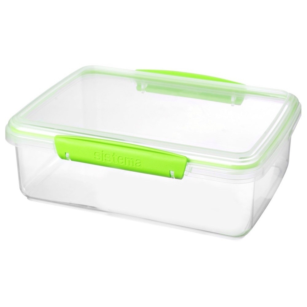 slide 3 of 5, Sistema 28pc Food Storage Container Set Green, 28 ct