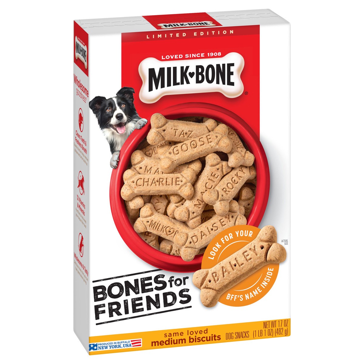 slide 7 of 7, Milk-Bone Dog Treat, 17 oz