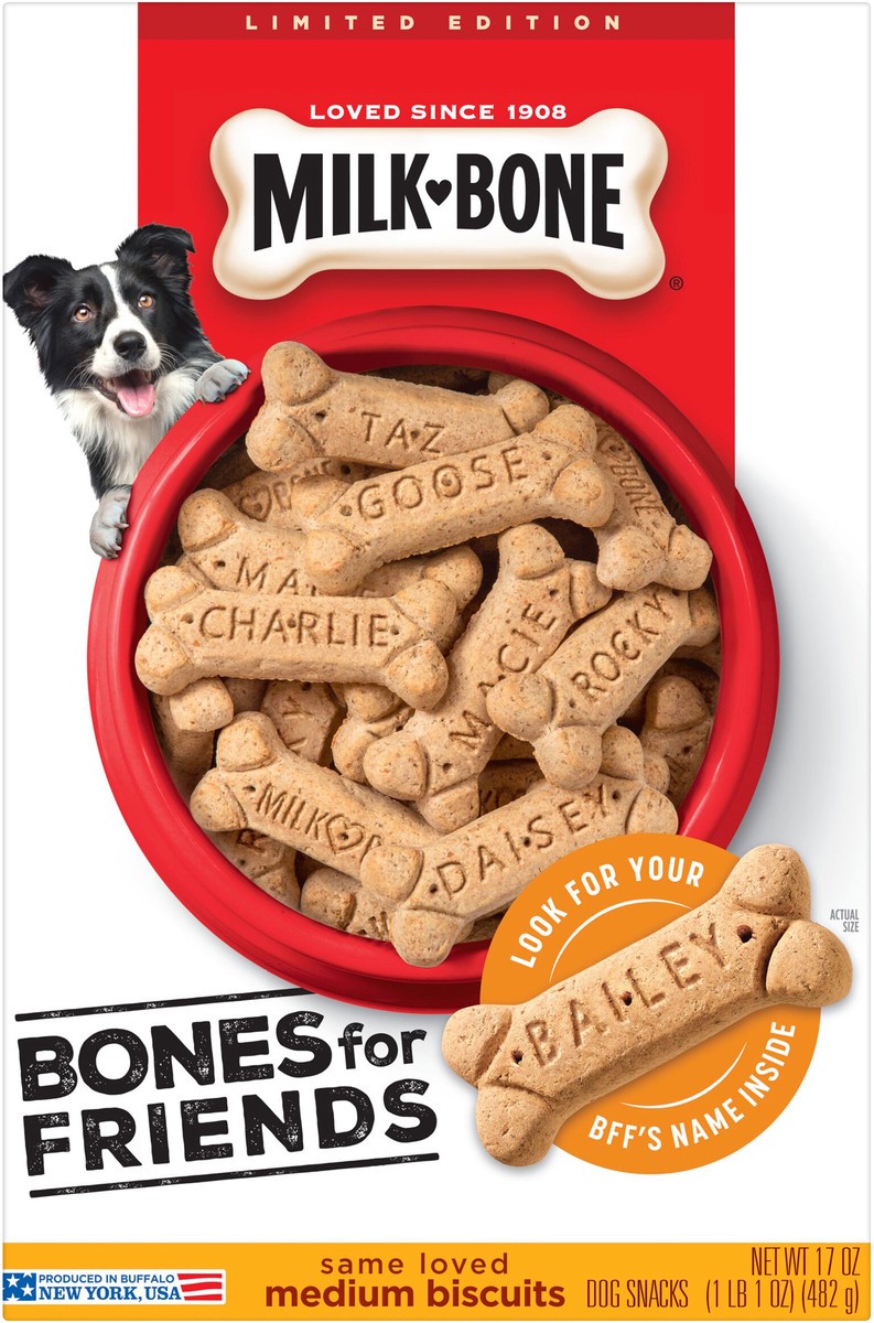 slide 4 of 7, Milk-Bone Dog Treat, 17 oz