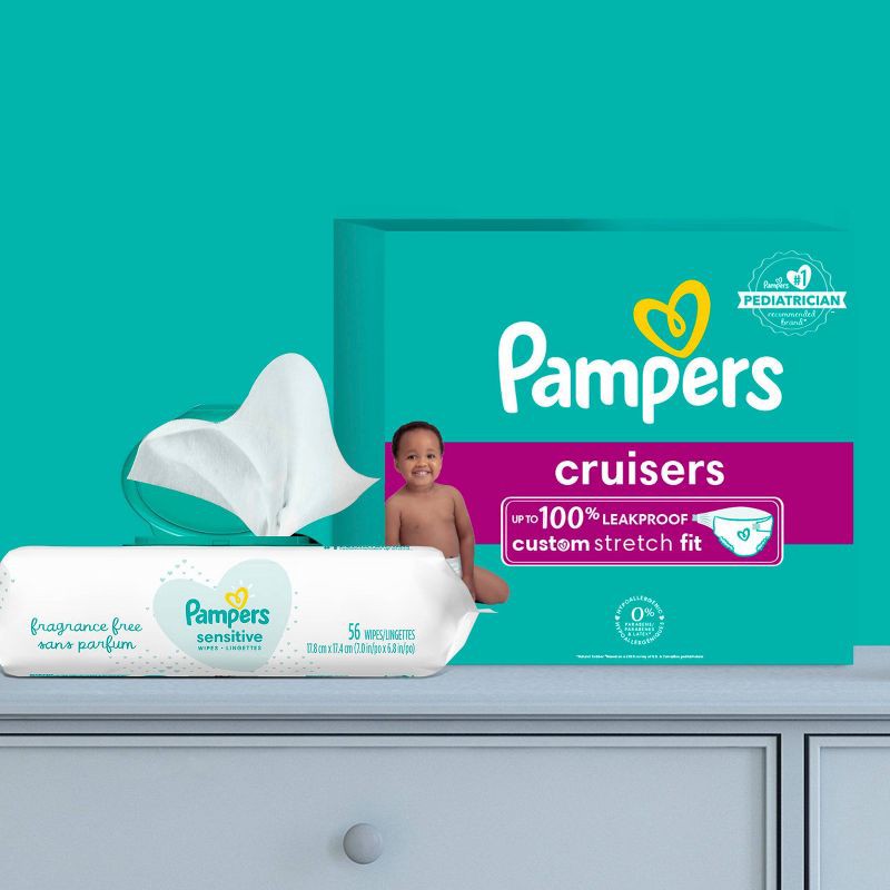 slide 6 of 10, Pampers Cruisers Diapers Enormous Pack - Size 3 - 140ct, 140 ct