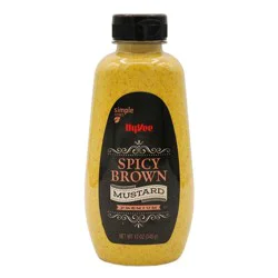 Hy-vee Spicy Brown Mustard