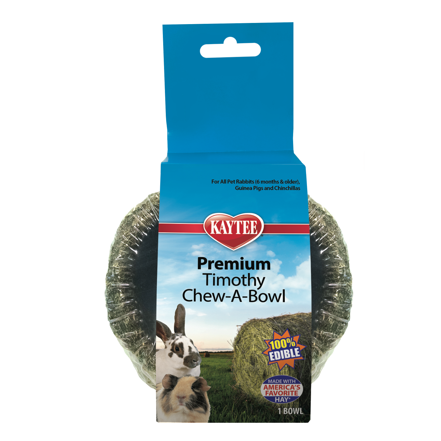 slide 1 of 4, Kaytee Premium Timothy Chew-A-Bowl, 1 ct